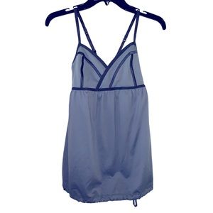 Lululemon Rehearsal Tank Top Blurred Grey Size 8